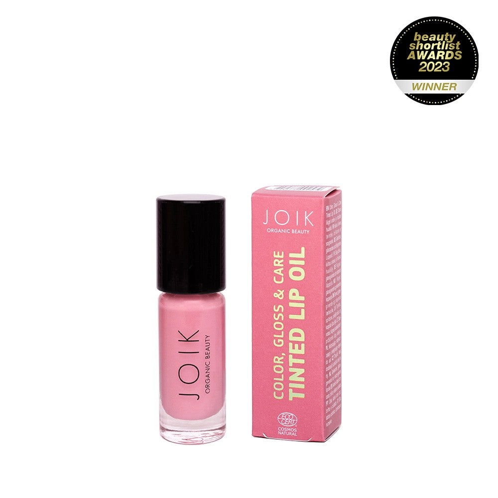 JOIK Organic Beauty Colour, Gloss & Care Lip Oil - 01 Pastel Pink