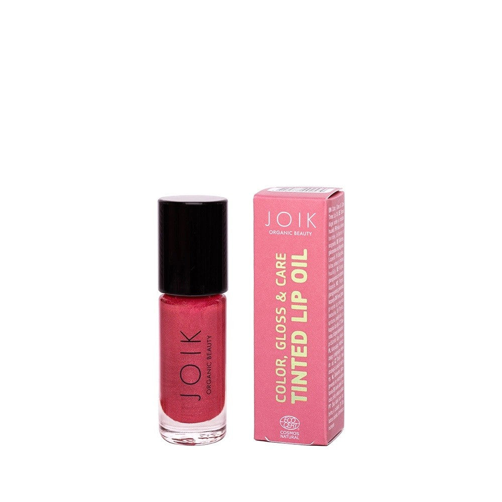 JOIK Organic Beauty Colour, Gloss & Care Lip Oil - 02 Raspberry Sorbet