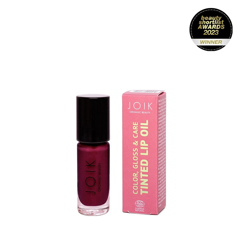 JOIK Organic Beauty Colour, Gloss & Care Lip Oil - 05 Berry Beautiful