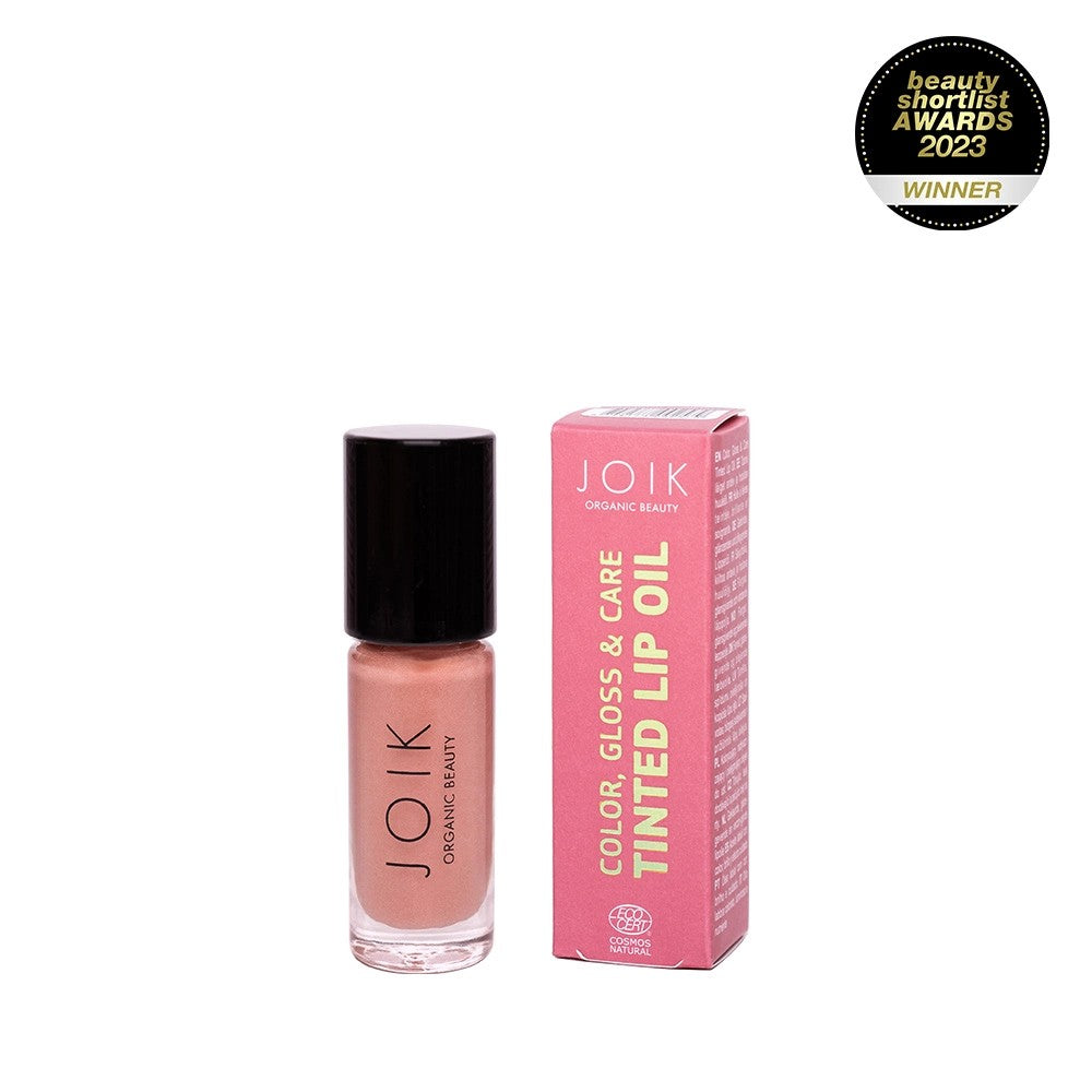 JOIK Organic Beauty Colour, Gloss & Care Lip Oil - 06 Nearly Nude