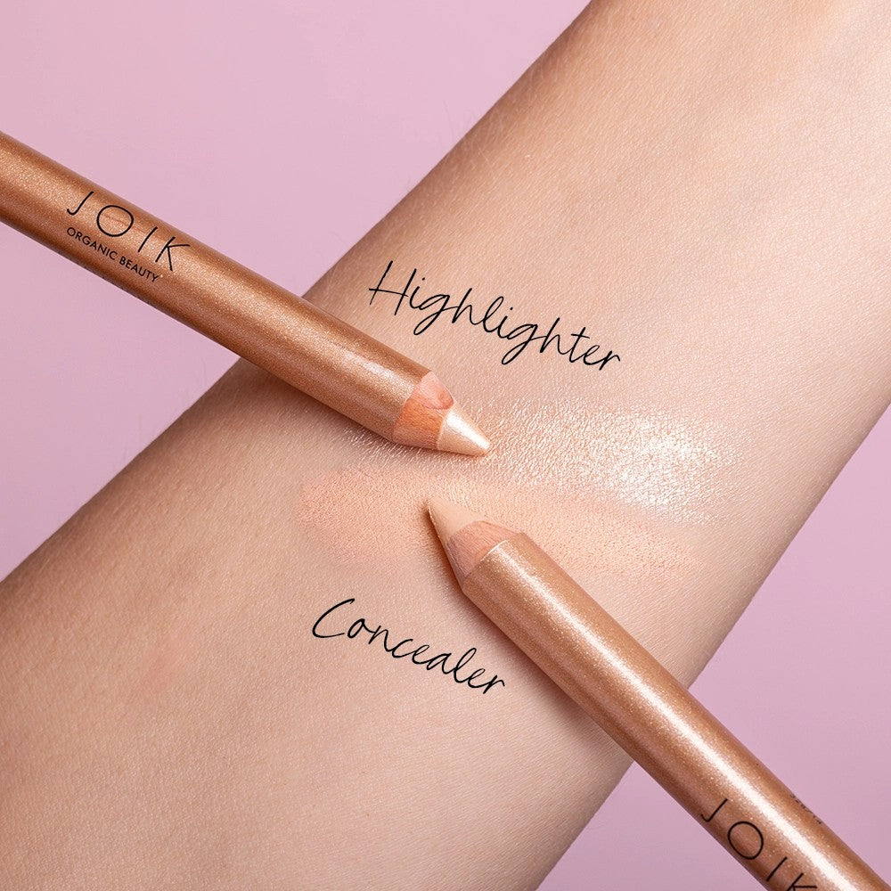 Organic Beauty Dual-Ended Highlighter and Concealer Stick - 02