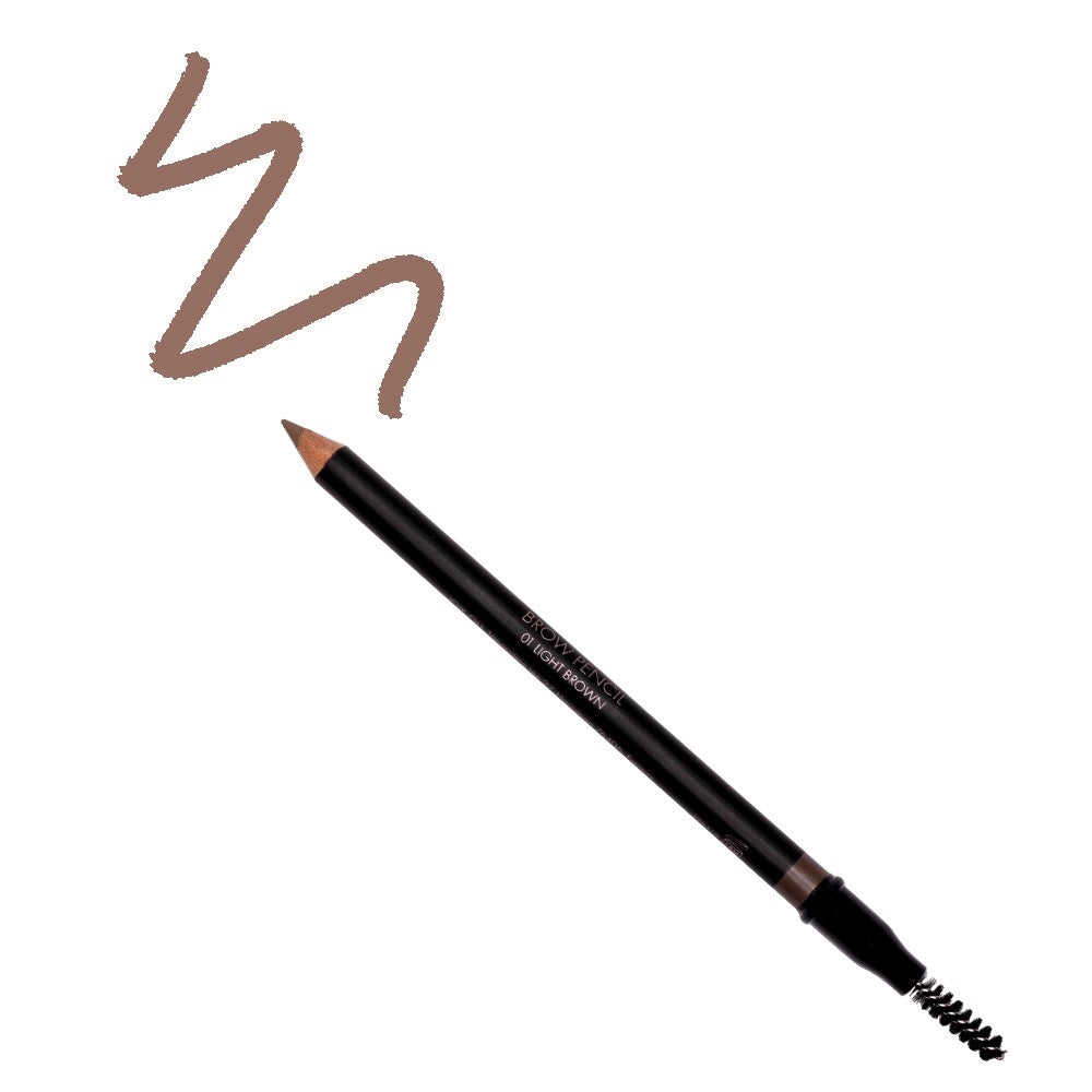 Organic Beauty Eyebrow Pencil - 01 Light Brown