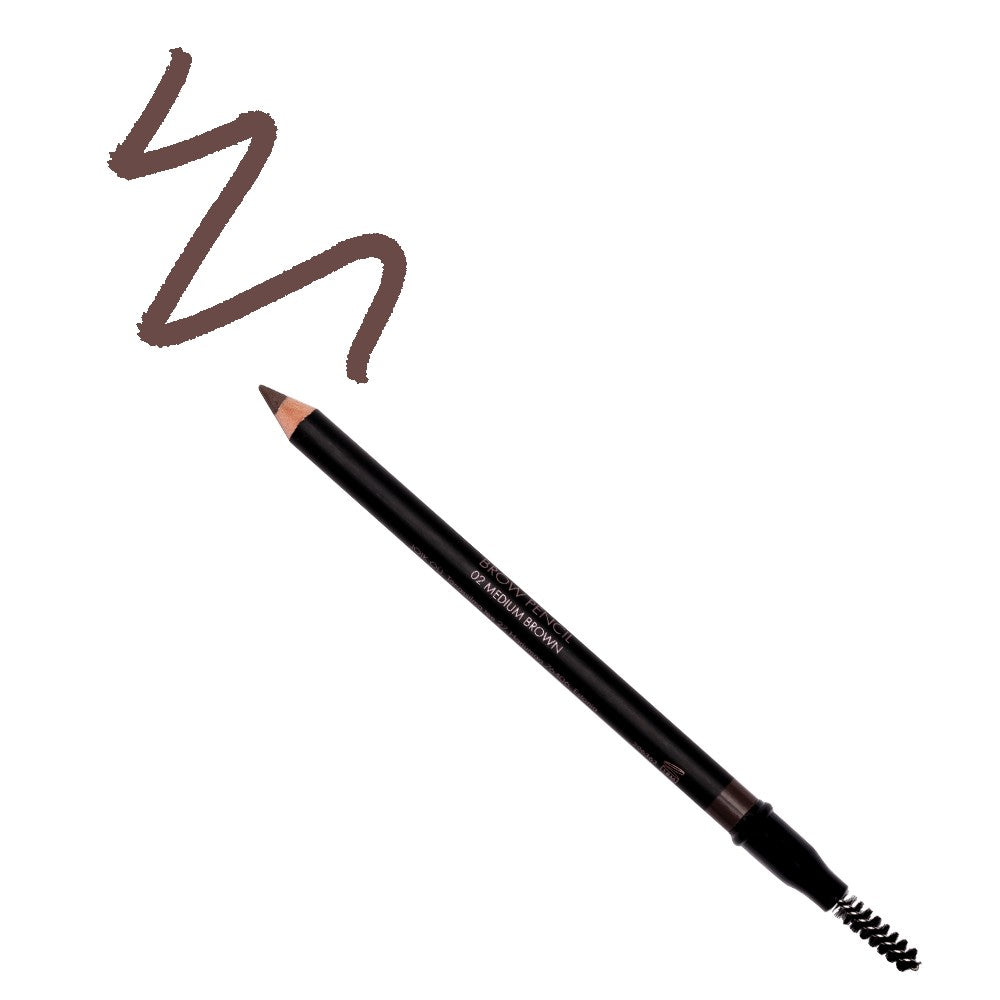 Organic Beauty Eyebrow Pencil - 02 Medium Brown