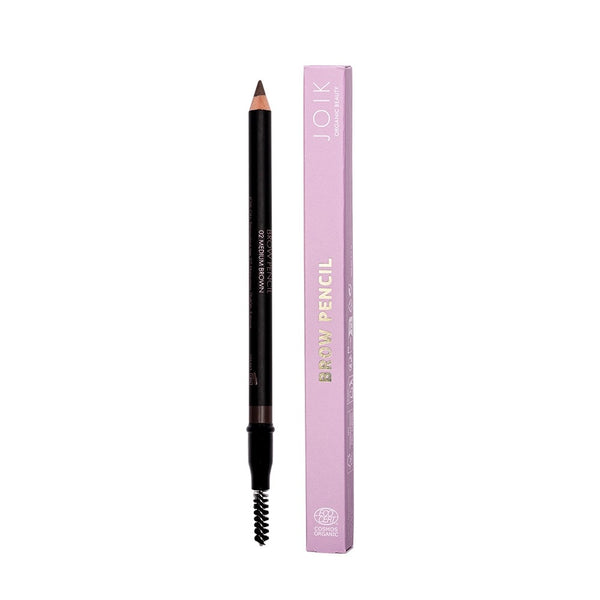 Organic Beauty Eyebrow Pencil - 02 Medium Brown