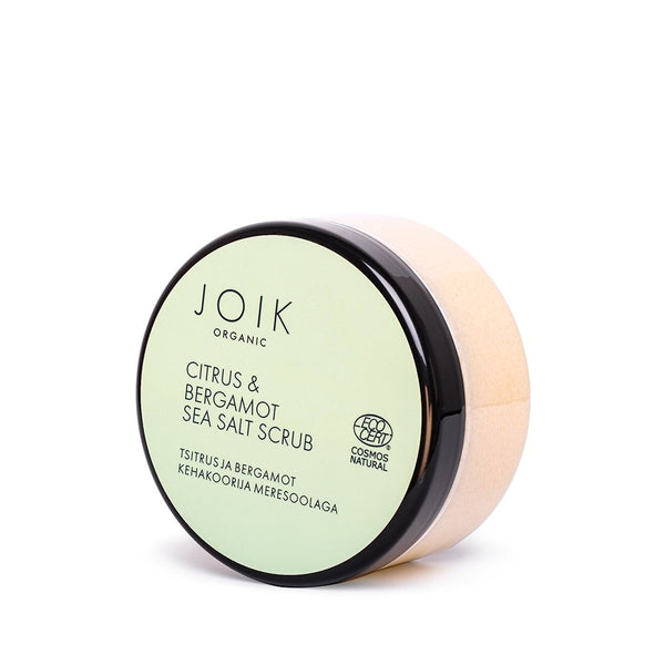 Organic Citrus & Bergamot Sea Salt Scrub COS NAT 240 gr 