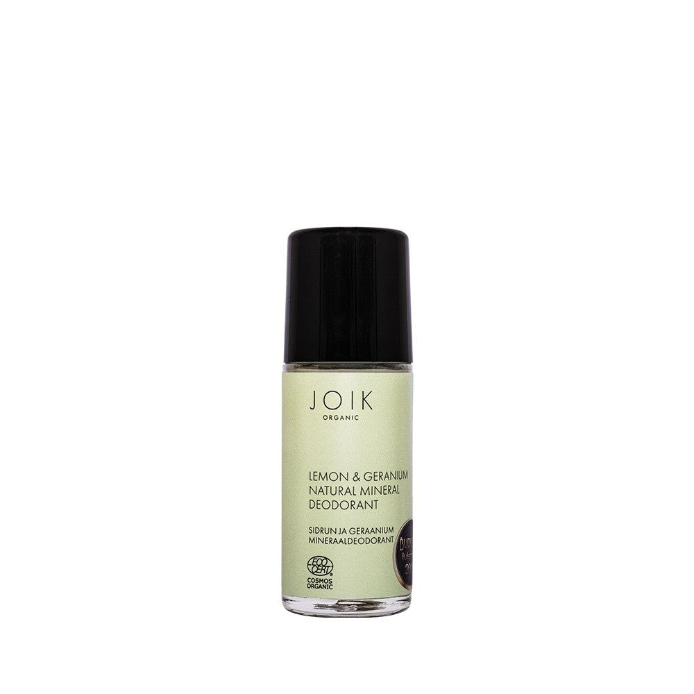 Organic Lemon & Geranium Natural Mineral Deodorant COS ORG 50 ml 