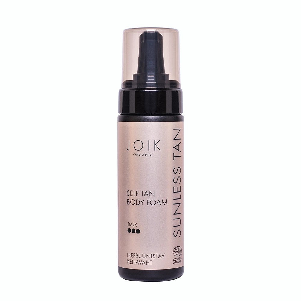 Organic Sunless Tan Self Tan Foam COS ORG 150 ml  - Dark