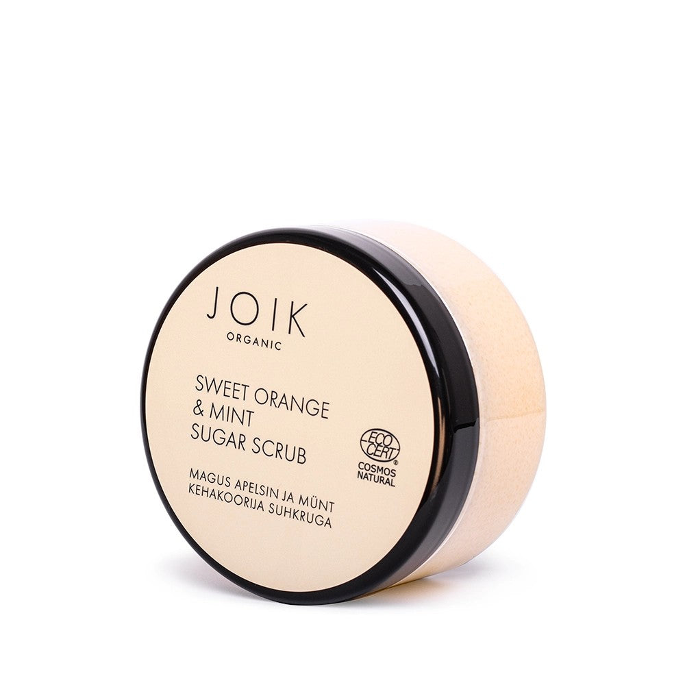 Organic Sweet Orange & Mint Sugar Scrub COS NAT 210 gr 